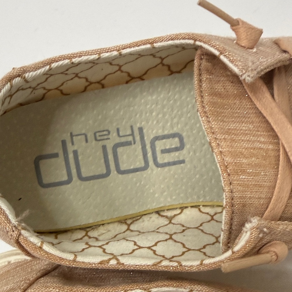 Hey Dude Light Brown Casual Shoes - Picture 6 of 8